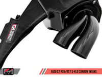 awe tuning audi c7 rs6 / rs7 4.0t s-flo carbon intake v2 2660-15012