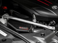 awe tuning 2020+ toyota gr supra s-flo carbon intake lid 2660-15019