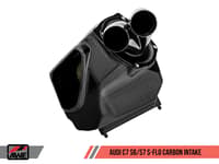 awe tuning audi c7 s6 / s7 4.0t s-flo carbon intake v2 2660-15020
