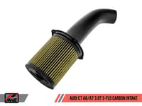 awe tuning audi c7 a6 / a7 3.0t s-flo carbon intake v2 2660-15022