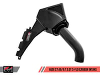 awe tuning audi c7 a6 / a7 3.0t s-flo carbon intake v2 2660-15022