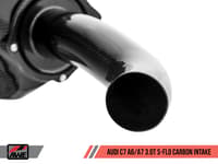 awe tuning audi c7 a6 / a7 3.0t s-flo carbon intake v2 2660-15022