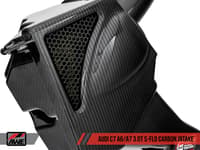 awe tuning audi c7 a6 / a7 3.0t s-flo carbon intake v2 2660-15022