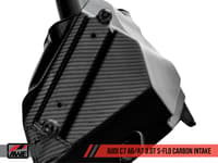 awe tuning audi c7 a6 / a7 3.0t s-flo carbon intake v2 2660-15022