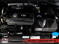 awe tuning audi / volkswagen mqb 1.8t/2.0t/golf r carbon fiber airgate intake w/ lid 2660-15024