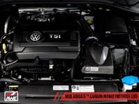 awe tuning audi / volkswagen mqb 1.8t/2.0t/golf r carbon fiber airgate intake w/o lid 2660-15026