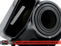 awe tuning audi b9 a4/a5 2.0t quattro carbon fiber airgate intake w/ lid 2660-15028
