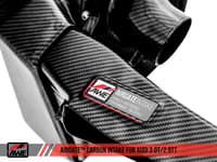 awe tuning audi b9/b9.5 s4/s5/rs5 3.0t carbon fiber airgate intake w/ lid 2660-15032