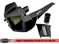 awe tuning audi b9/b9.5 s4/s5/rs5 3.0t carbon fiber airgate intake w/ lid 2660-15032