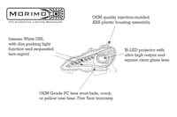 morimoto xb led headlights: fr-s / brz / gt86 (12-18) (pair) lf470