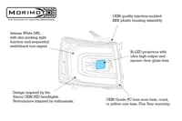 morimoto xb led headlights: chevy silverado (07-13) (pair / asm / gen ii) lf540.2-asm