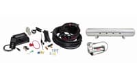 air lift performance 3p (1/4 air line 5 gal raw aluminum tank viair 444c comp) 27683