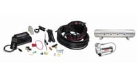 air lift performance 3p (1/4 air line 4 gal 7-port raw aluminum tank viair 444c comp) 27684