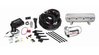 air lift performance 3h (1/4 air line 2.5 gal raw aluminum tank viair 444c comp) 27691