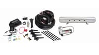 air lift performance 3h (1/4 air line 5 gal raw aluminum tank viair 444c comp) 27693