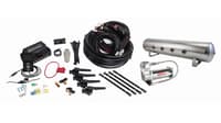 air lift performance 3h (1/4 air line 4 gal 7-port polished aluminum tank viair 444c comp) 27794