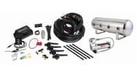 air lift performance 3h (3/8 air line 2.5 gal polished aluminum tank viair 444c comp) 27796
