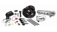 air lift performance 3h (3/8 air line 4 gal 7-port polished aluminum tank viair 444c comp) 27799