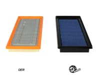 afe 74-83 porsche 911 h6-2.7/3.0l (t) magnum flow oe replacement air filter w/ pro 5r media 30-10311