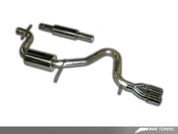 awe tuning 06-13 vw 2.5l golf/rabbit catback performance exhaust 3010-22020