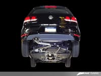 awe tuning 06-13 vw 2.5l golf/rabbit catback performance exhaust 3010-22020