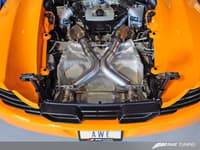 awe tuning 12-14 mclaren mp4-12c performance exhaust - black tips 3010-33012
