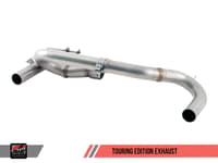 awe tuning 16-20 bmw f3x 340i touring edition axle-back exhaust - chrome silver tips (90mm) 3010-32032