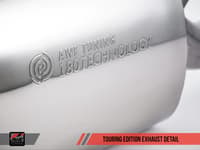 awe tuning 16-20 bmw f3x 340i touring edition axle-back exhaust - chrome silver tips (102mm) 3010-32034