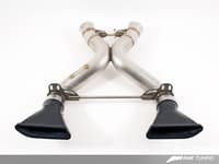 awe tuning 12-14 mclaren mp4-12c performance exhaust - black tips 3010-33012
