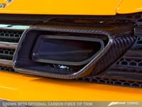 awe tuning 12-14 mclaren mp4-12c performance exhaust - black tips 3010-33012