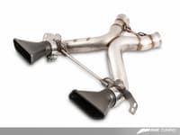 awe tuning 15-17 mclaren 650s performance exhaust - machined tips 3010-32022