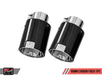 awe tuning 16-20 bmw f3x 340i / 440i touring edition axle-back exhaust - carbon fiber tips 3010-35004