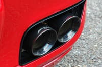 awe tuning 07-09 porsche 997.1 turbo performance muffler w/200 cell cats - diamond black tips 3010-43064