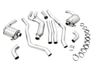 awe tuning 19-22 bmw m340i (g20) non-resonated touring edition exhaust (use oe tips) 3015-11058