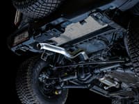 awe tuning 21-22 ford bronco 0fg exhaust (no tips) w/ bash guard 3015-21000