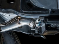awe tuning 21-22 ford bronco 0fg exhaust (no tips) w/ bash guard 3015-21000