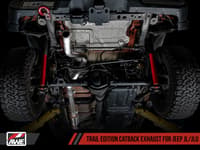 awe tuning 18-22 jeep wrangler jl/jlu 2.0t trail edition cat-back exhaust 3015-21005