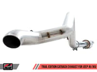 awe tuning 12-18 jeep wrangler jk/jku 3.6l trail edition cat-back exhaust 3015-21007
