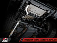 awe tuning 12-18 jeep wrangler jk/jku 3.6l trail edition cat-back exhaust 3015-21007