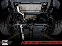 awe tuning 12-18 jeep wrangler jk/jku 3.6l trail edition cat-back exhaust 3015-21007