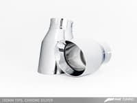awe tuning 09-17 vw cc 2.0t touring edition performance exhaust - chrome silver tips 3015-22014