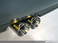 awe tuning 00-05 mk4 golf and gti cat-back performance exhaust - dual outlet 3015-22020