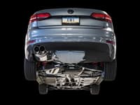 awe tuning 16-18 volkswagen jetta mk6 1.4t touring edition exhaust - chrome silver tips 3015-22064