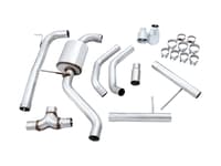 awe tuning 19-21 volkswagen jetta gli mk7 - resonated - track exhaust - diamond black tips (fits high-flow dp) 3015-23060