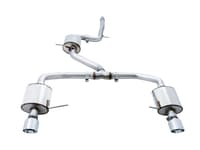 awe tuning 19-21 volkswagen jetta gli mk7 touring exhaust - chrome silver tips (fits high-flow dp) 3015-22070