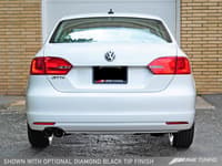 awe tuning 11-13 vw mk6 jetta tdi touring edition exhaust - diamond black tips 3015-23026