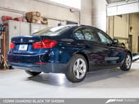awe tuning 13-18 bmw 320i (f30) touring edition exhaust w/ perfomance mid pipe - diamond black tips 102mm 3015-23038
