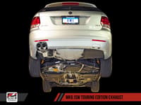 awe tuning 05-14 vw mk5 jetta mk6 sportwagen 2.5l touring edition exhaust - diamond black tips 3015-23048