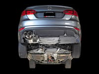 awe tuning 11-18 vw mk6 gli 2.0t - mk6 jetta 1.8t touring edition exhaust - diamond black tips 3015-23050