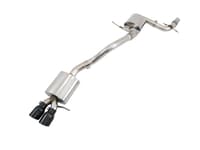 awe tuning 11-18 vw mk6 gli 2.0t - mk6 jetta 1.8t touring edition exhaust - polished silver tips 3015-22058